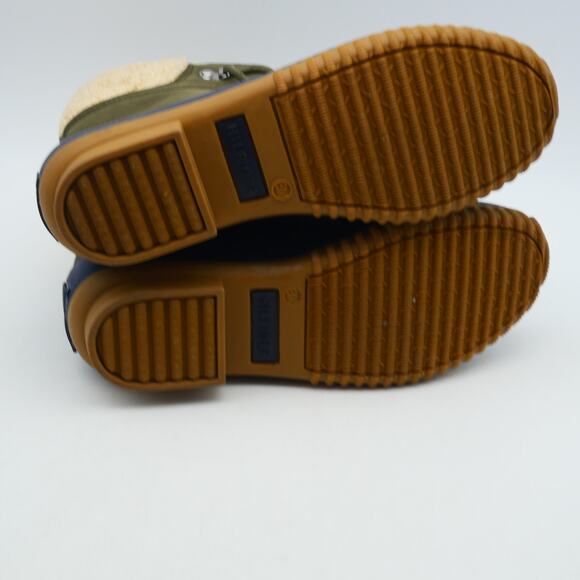 NEW Tommy Hilfiger Women's 8 Rainah Winter  Snow Rain Duck Boots Green Blue - Picture 8 of 10